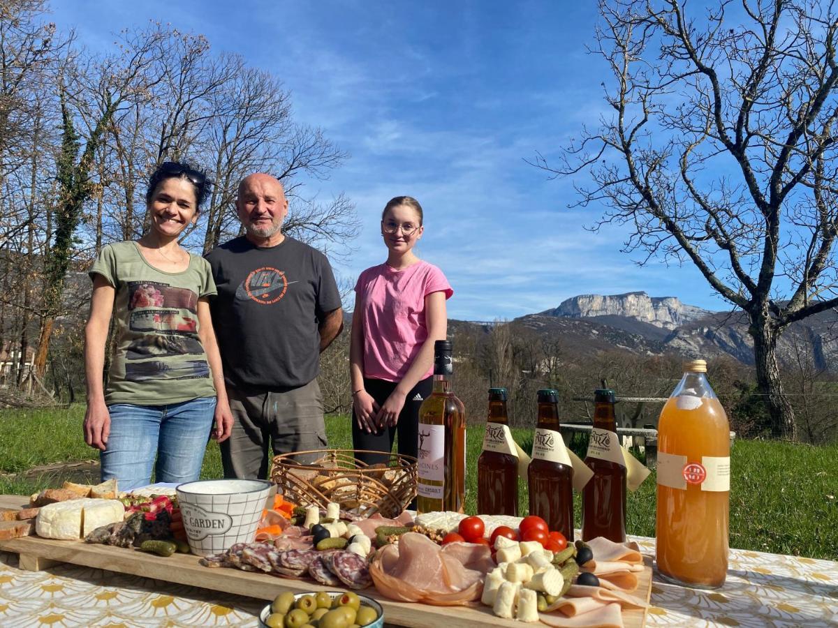 Le Perchoir Du Vercors - Panorama Sur Les Cimes Saint-André-en-Royans Dış mekan fotoğraf